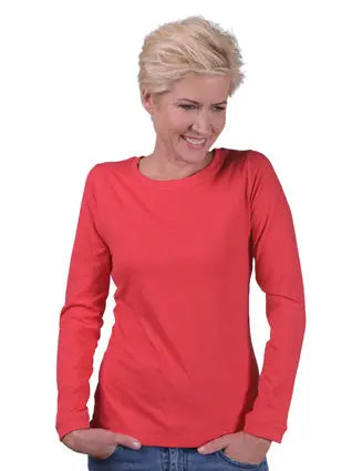 SNAP Damen T-Shirt Top-Line Longsleeve Kuhlesprüche
