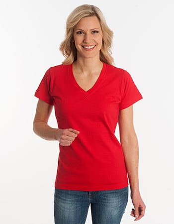 SNAP T-Shirt Flash line V-Neck Women