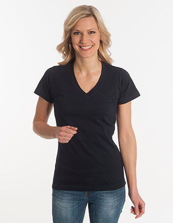 SNAP T-Shirt Flash line V-Neck Women