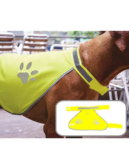 Stretchy Hi-Vis Safety Vest For Dogs Buenos Aires Kuhlesprüche
