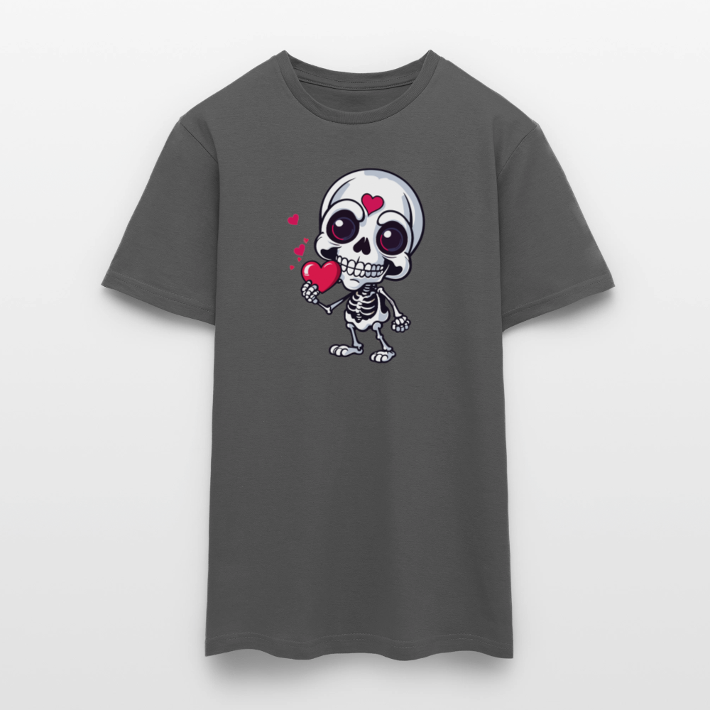 SSW2508Skelett mit Herz - Anthrazit