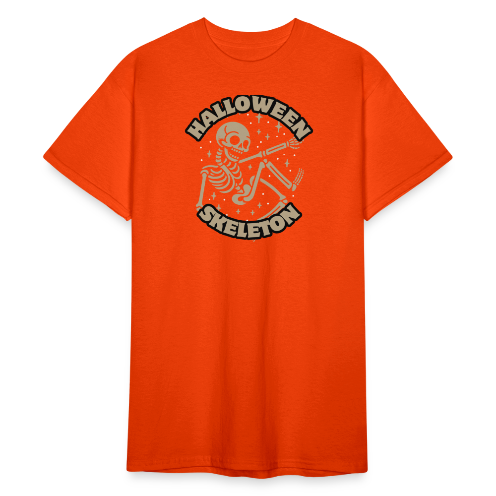 SSW2218 Black_and_Brown_Halloween_Skeleton - kräftig Orange