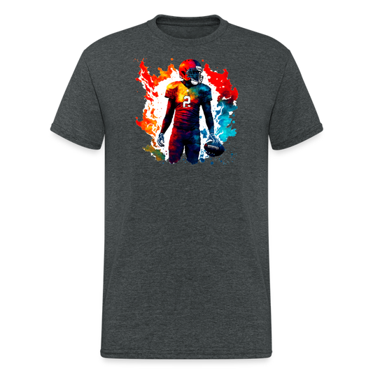 SSW2402Football - Dunkelgrau meliert