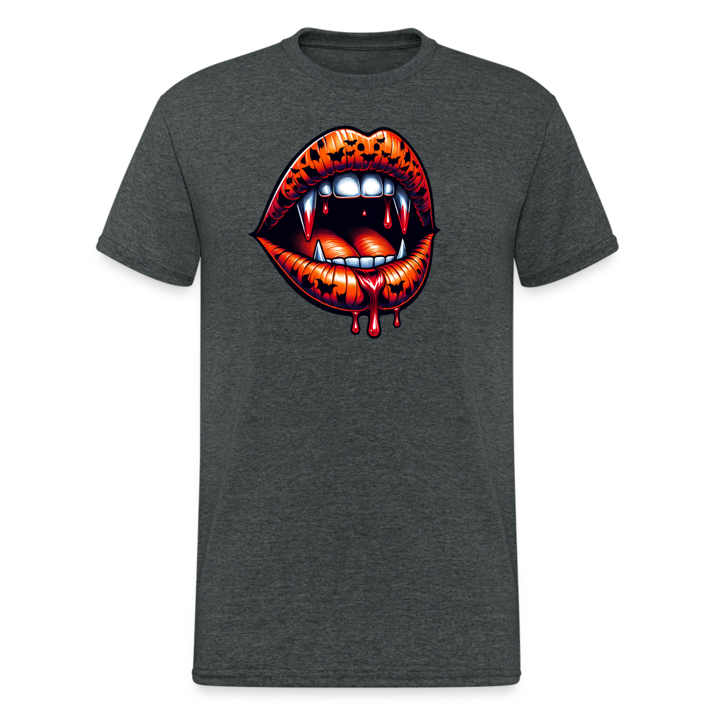 SSW2274Halloween_lips - Dunkelgrau meliert