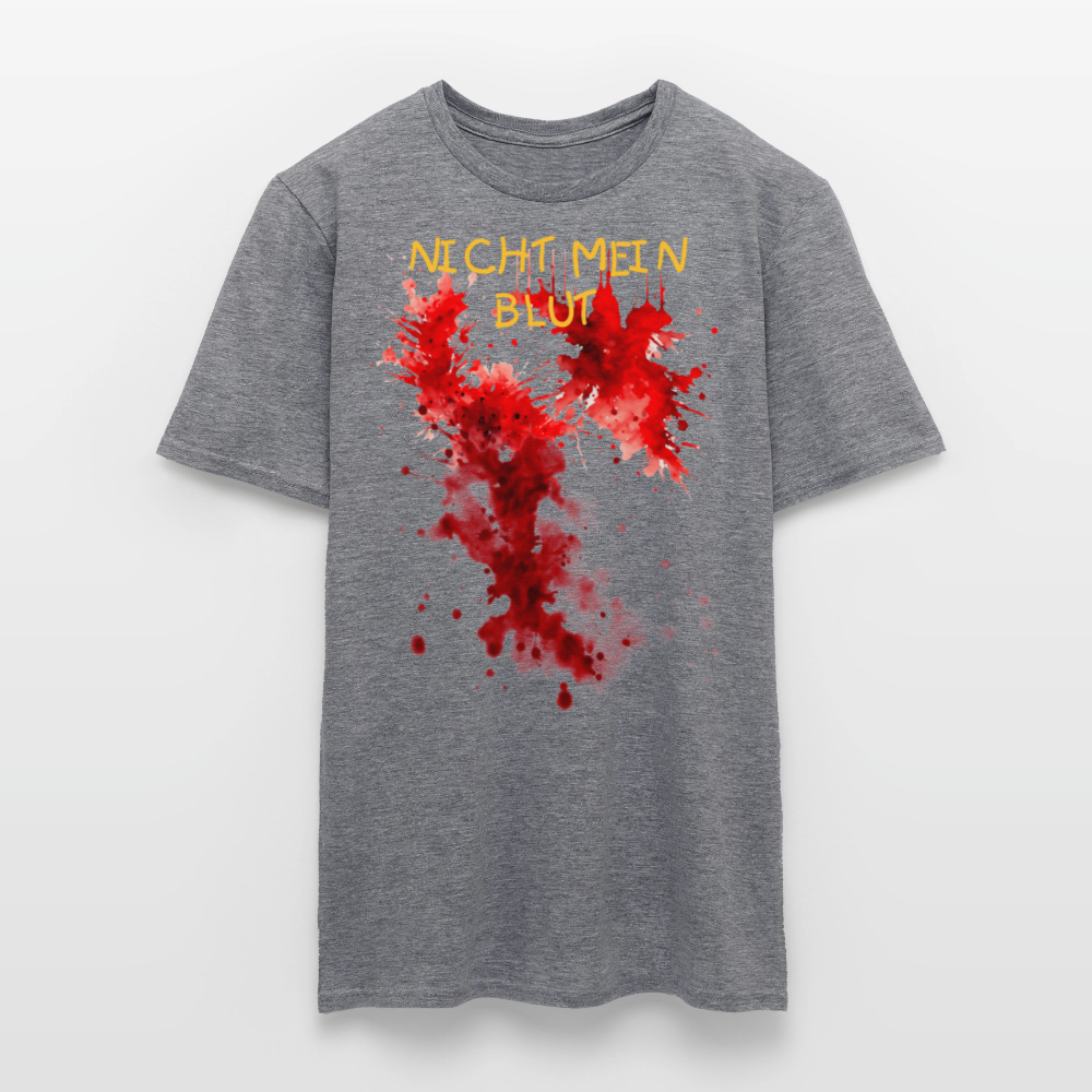 SSW2551NICHT MEIN BLUT - Graphit meliert