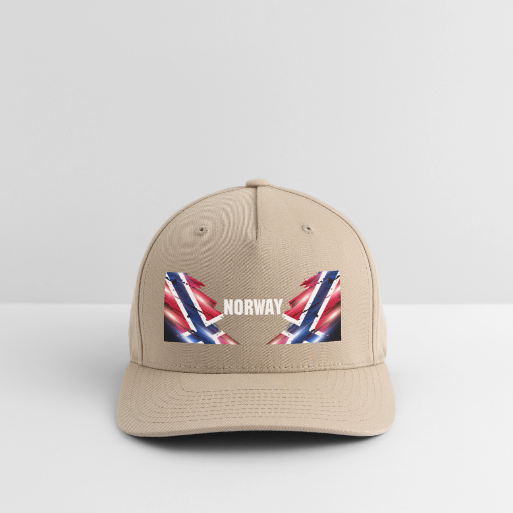 SSW2532 Cap Flag of Norway - Khaki
