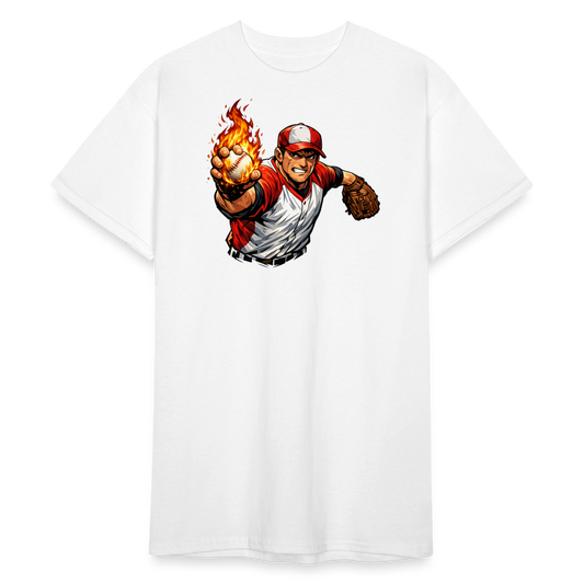 SSW2839Feuer Baseball Werfer - Weiß