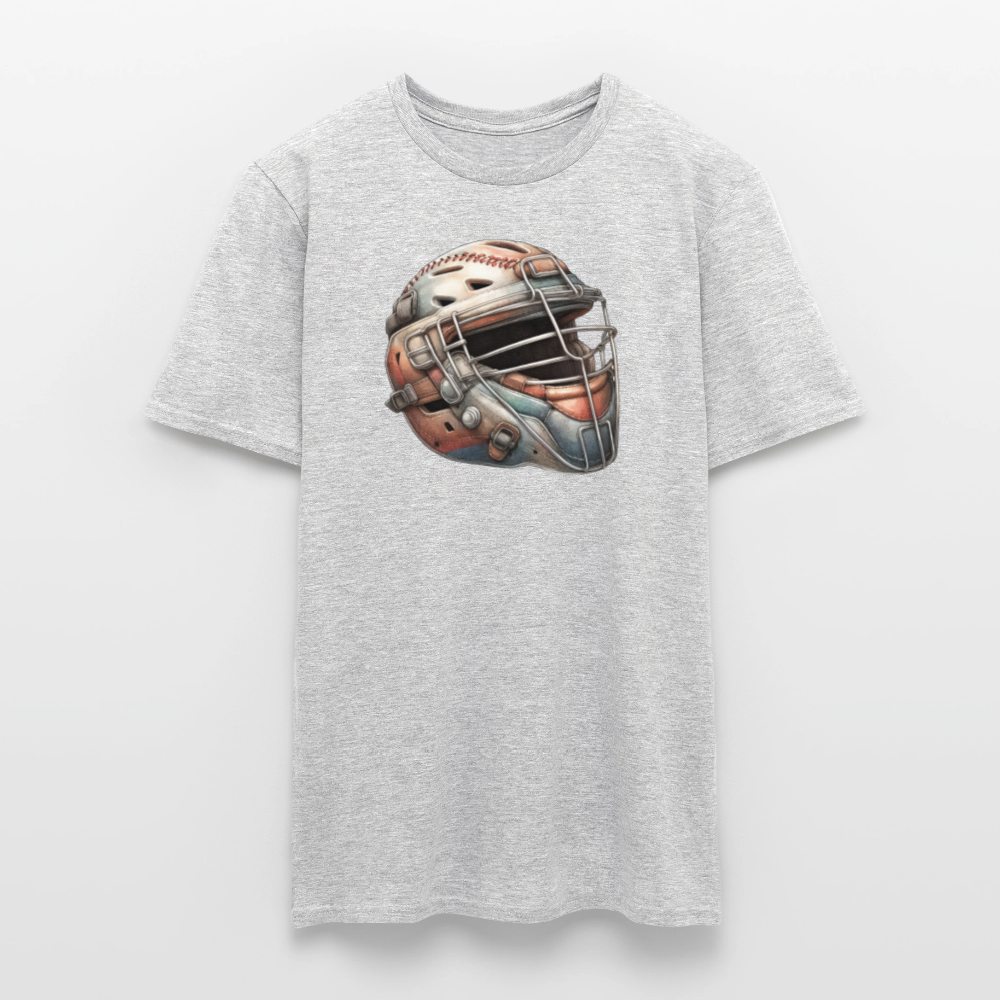 SSW2581Baseball Helm - Grau meliert