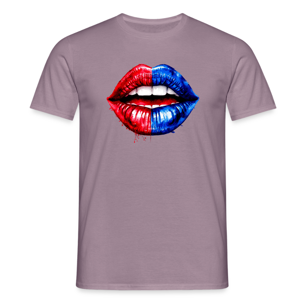 SSW2546Lippen-Mund USA - Lilagrau