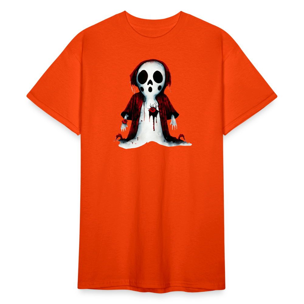 SSW2265Gruselige_weisshaarige_Figur_mit_blutigen_Augen_un - kräftig Orange