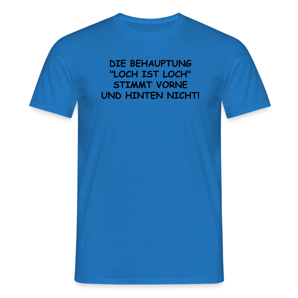 SSW2542DIE BEHAUPTUNG "LOCH IST LOCH" STIMMT VORNE UND HINTEN NICHT! - Royalblau
