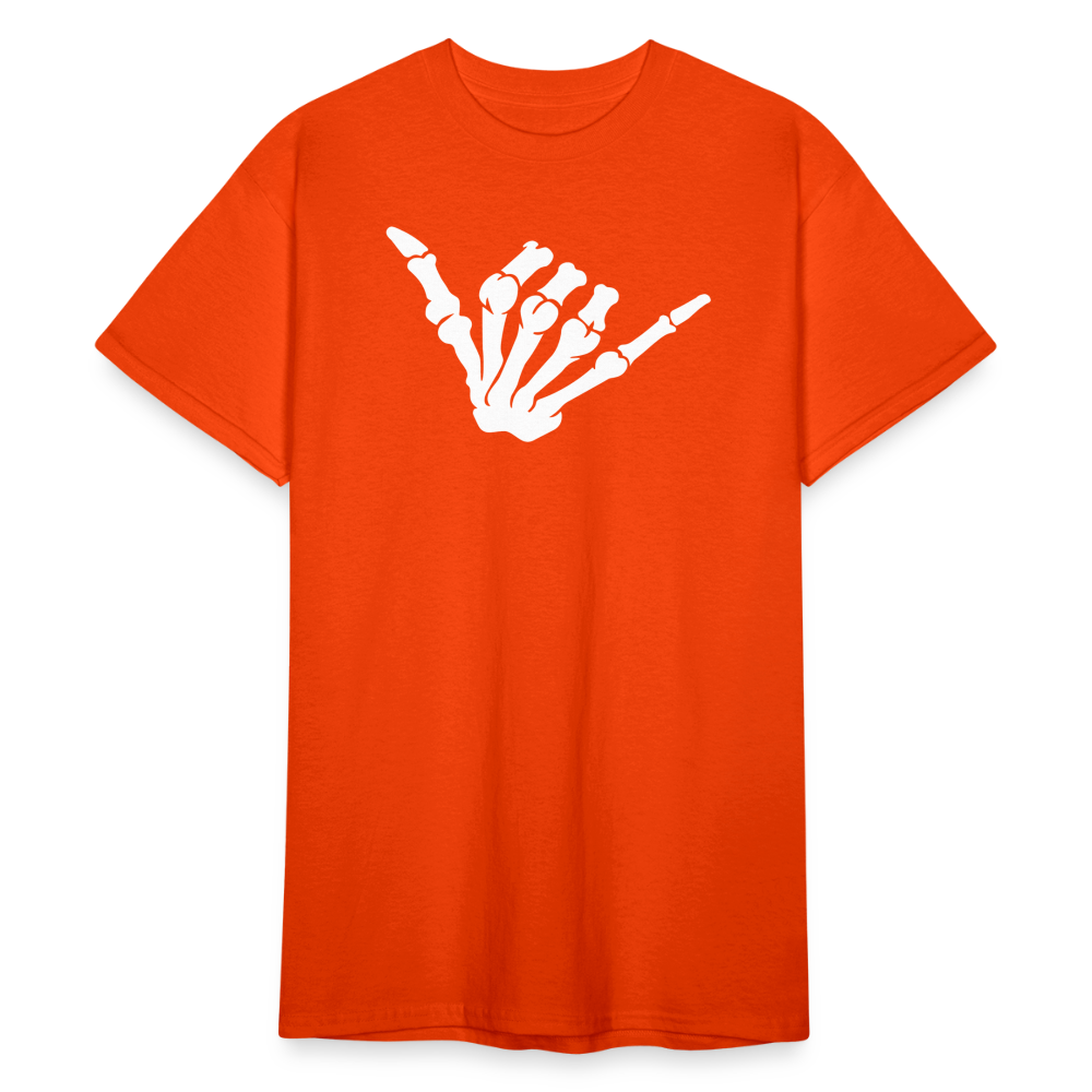 SSW2297Skull Skeleton Hand - kräftig Orange