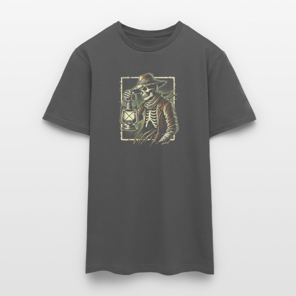 SSW2504Skeleton Holding a Lantern Gritty - Anthrazit