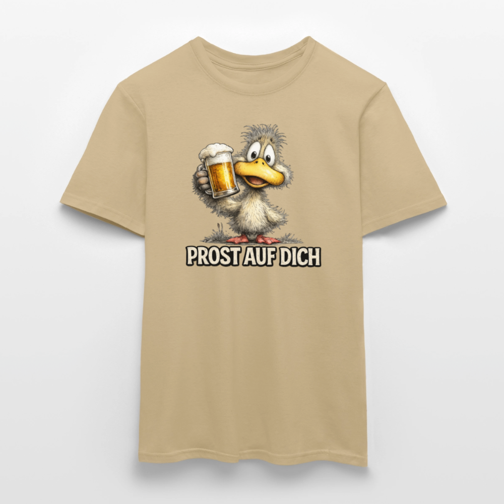 SSW2880Ente Prost auf dich - Sandbeige