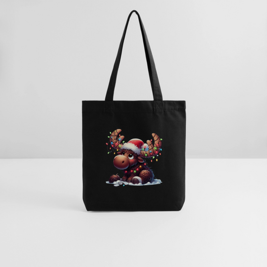 SSW2333 Elch Lichterkette2 - Schwarz