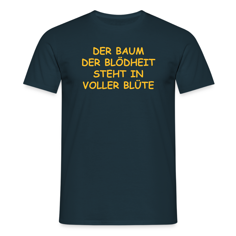 SSW2510DER BAUM DER BLÖDHEIT STEHT IN VOLLER BLÜTE - Navy