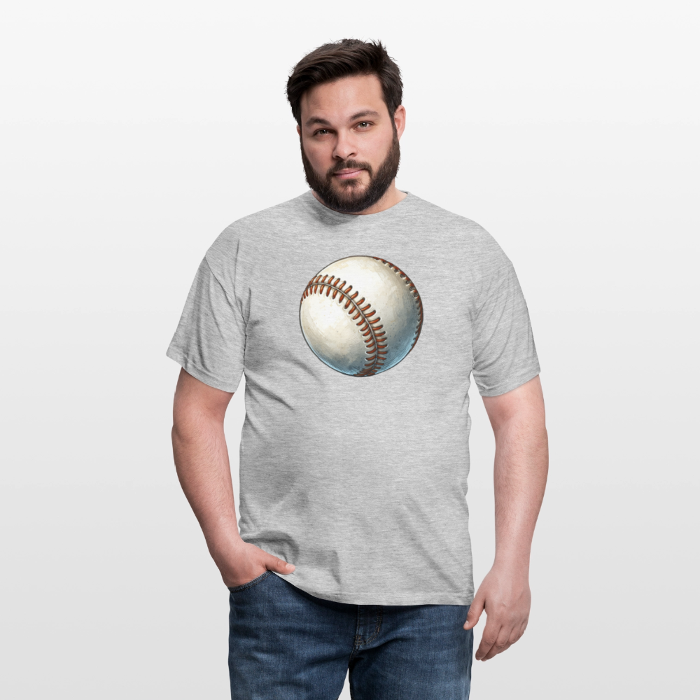 SSW2577Baseball - Grau meliert