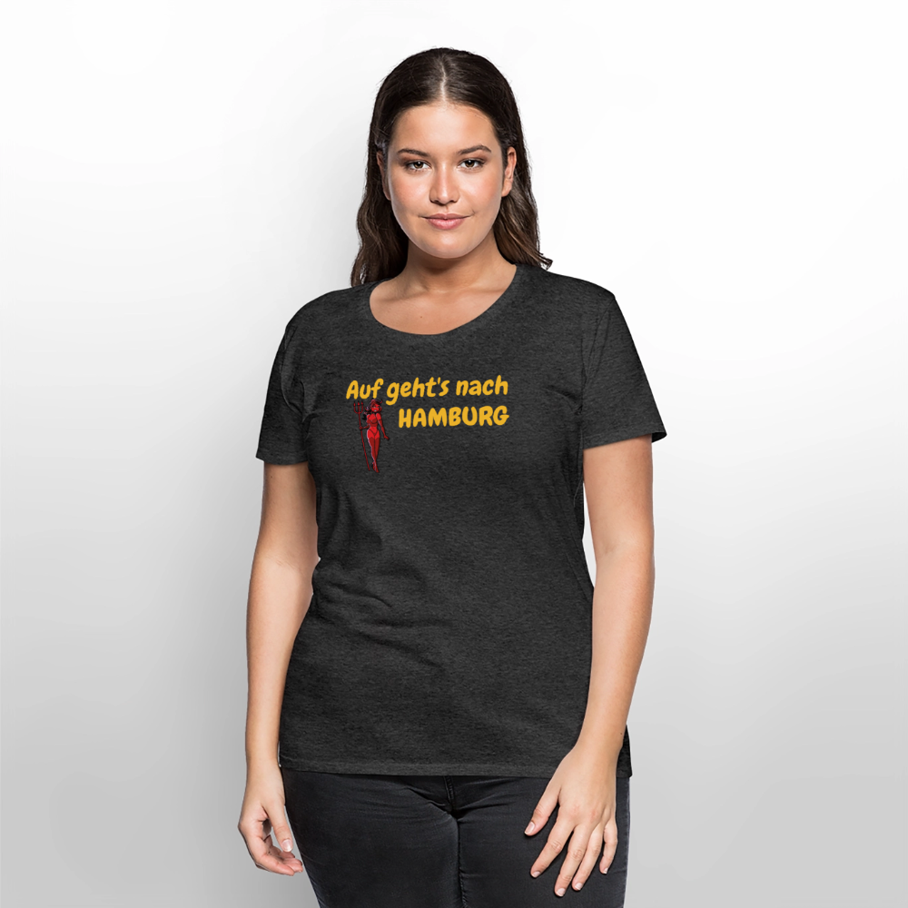 Auf geht's nach HAMBURG - Anthrazit meliert