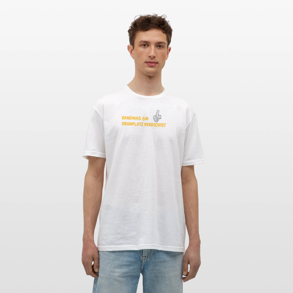 BANDMAß 8M KRANPLATZ VERDICHTET - Weiß