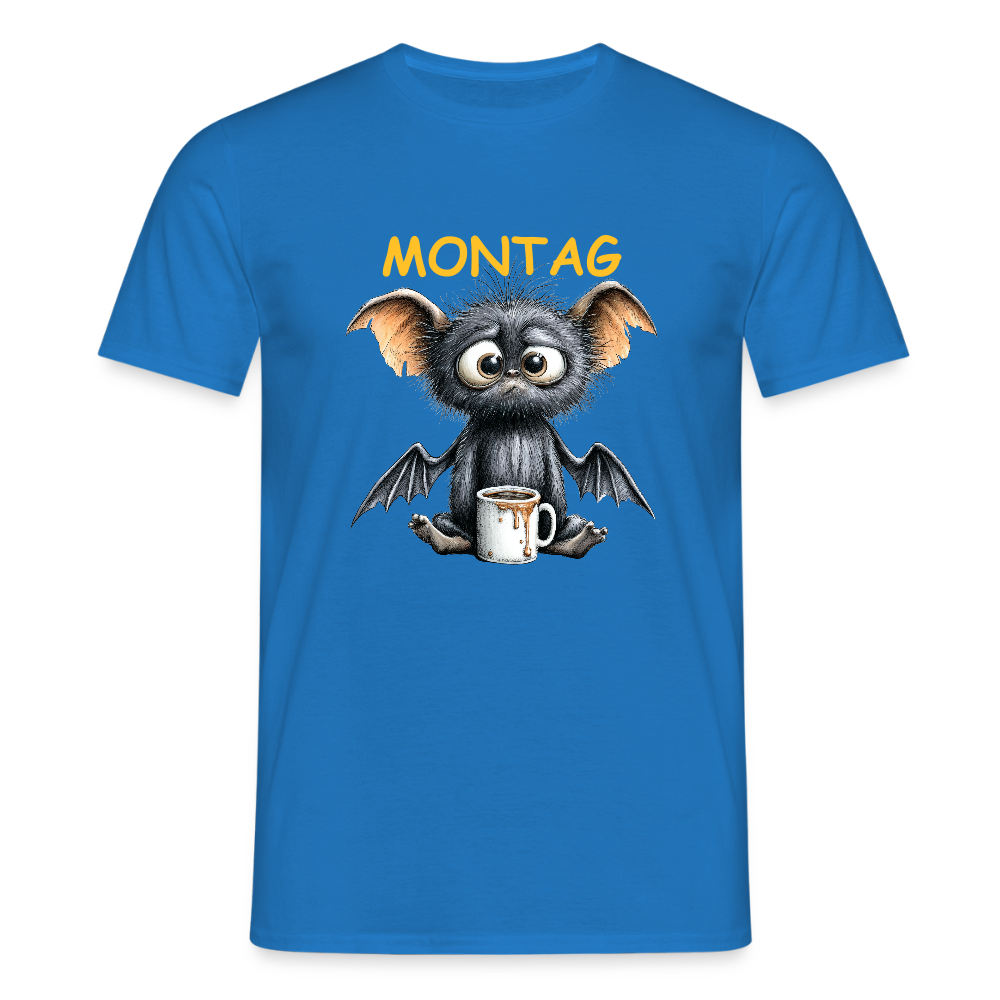 SSW2545MONTAG Kaffee - Royalblau