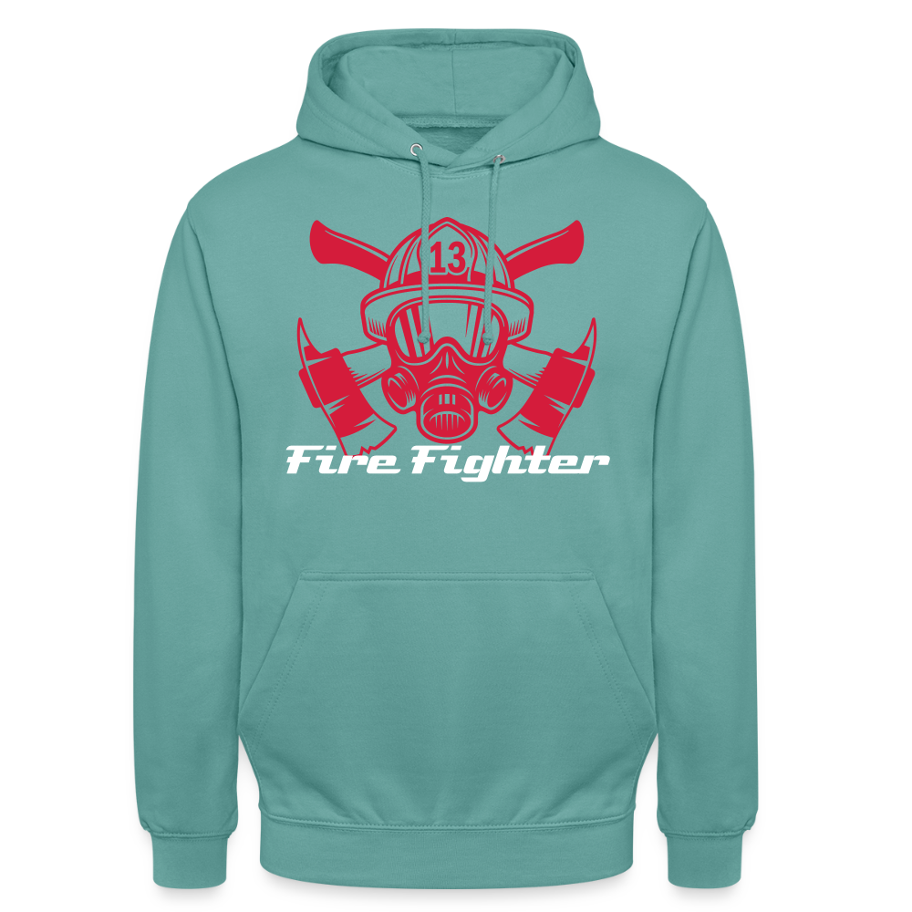 SSW2603 Fire Fighter Unisex Hoodie - Pastelltürkis