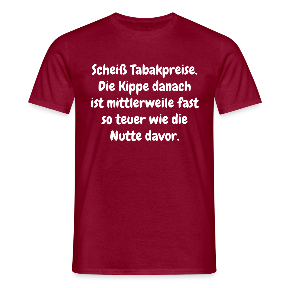SSW237Scheiß Tabakpreise. Die Kippe danach ist mittlerweile fast so teuer wie die Nutte davor. - Ziegelrot