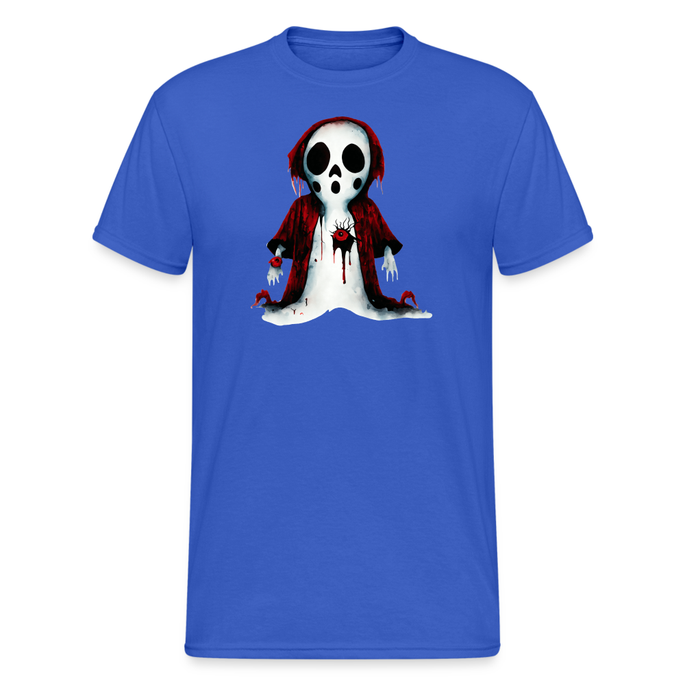 SSW2265Gruselige_weisshaarige_Figur_mit_blutigen_Augen_un - Königsblau