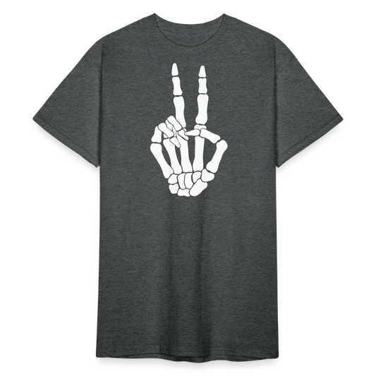 SSW2294Skull Skeleton Hand - Dunkelgrau meliert