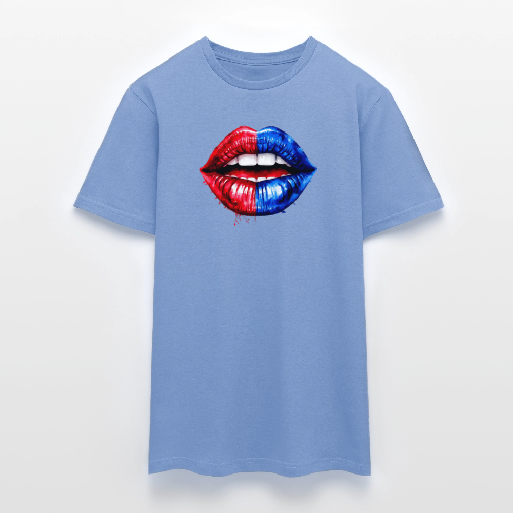 SSW2546Lippen-Mund USA - carolina blue