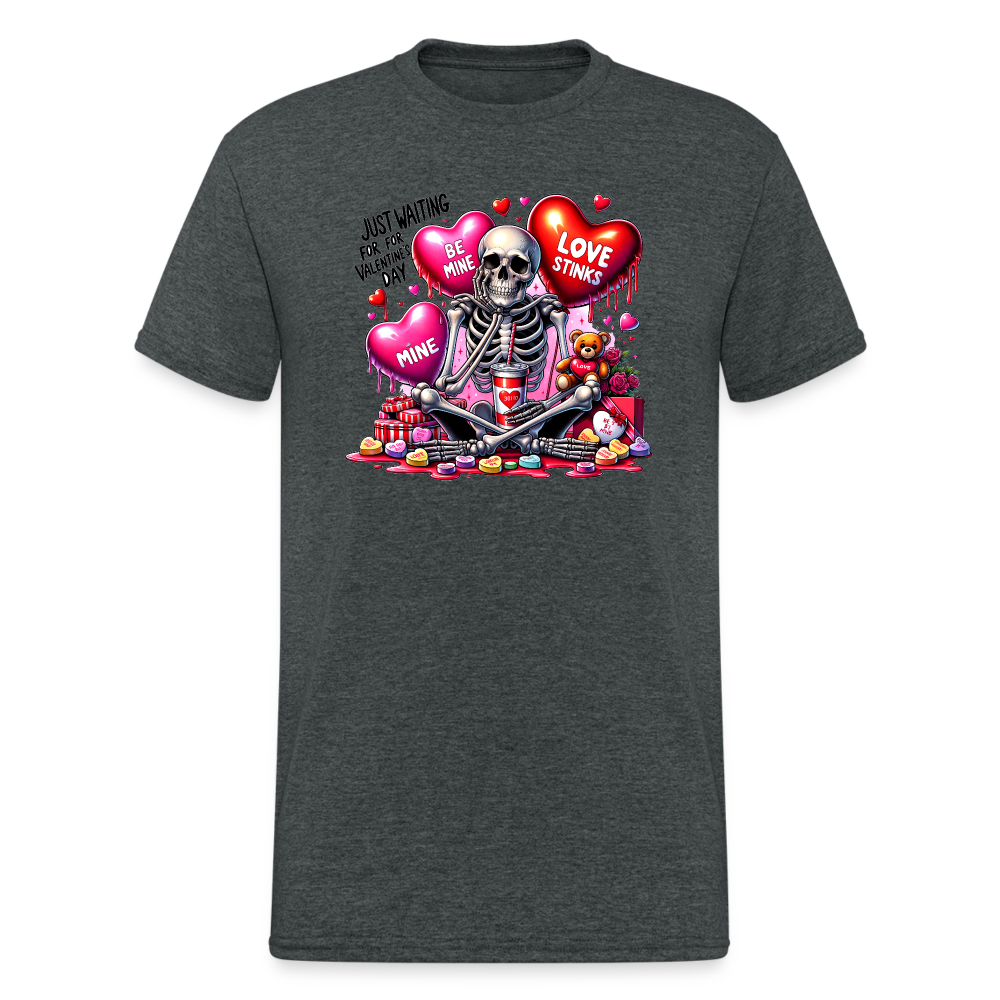 SSW2401Valentinstag1 - Dunkelgrau meliert