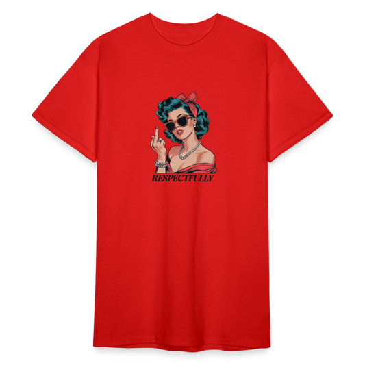 SSW2435Mittelfinger - Rot