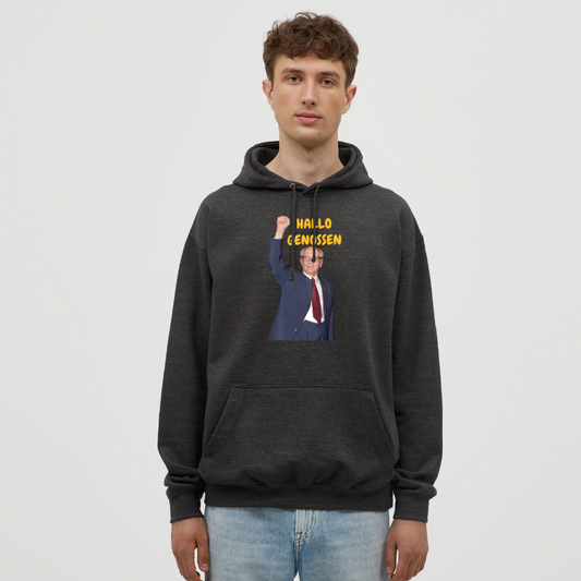 OSSI18Hoodie HALLO GENOSSEN - Anthrazit