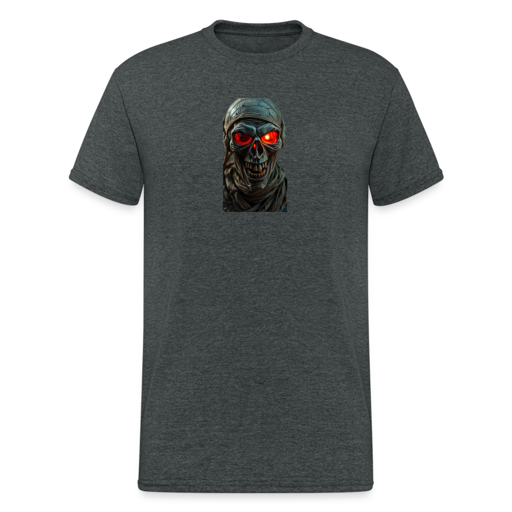 SSW2251Skull1 - Dunkelgrau meliert