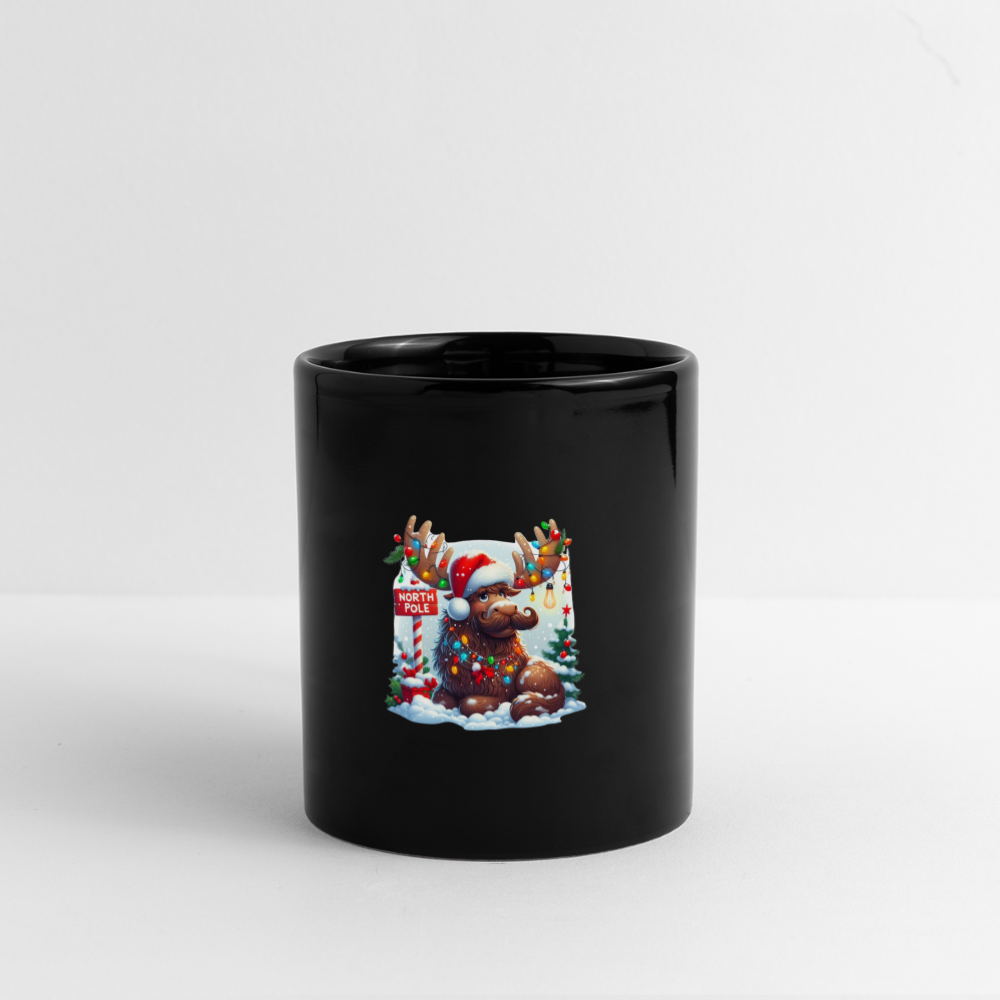 SSW2342 Elch Lichterkette6 - Schwarz