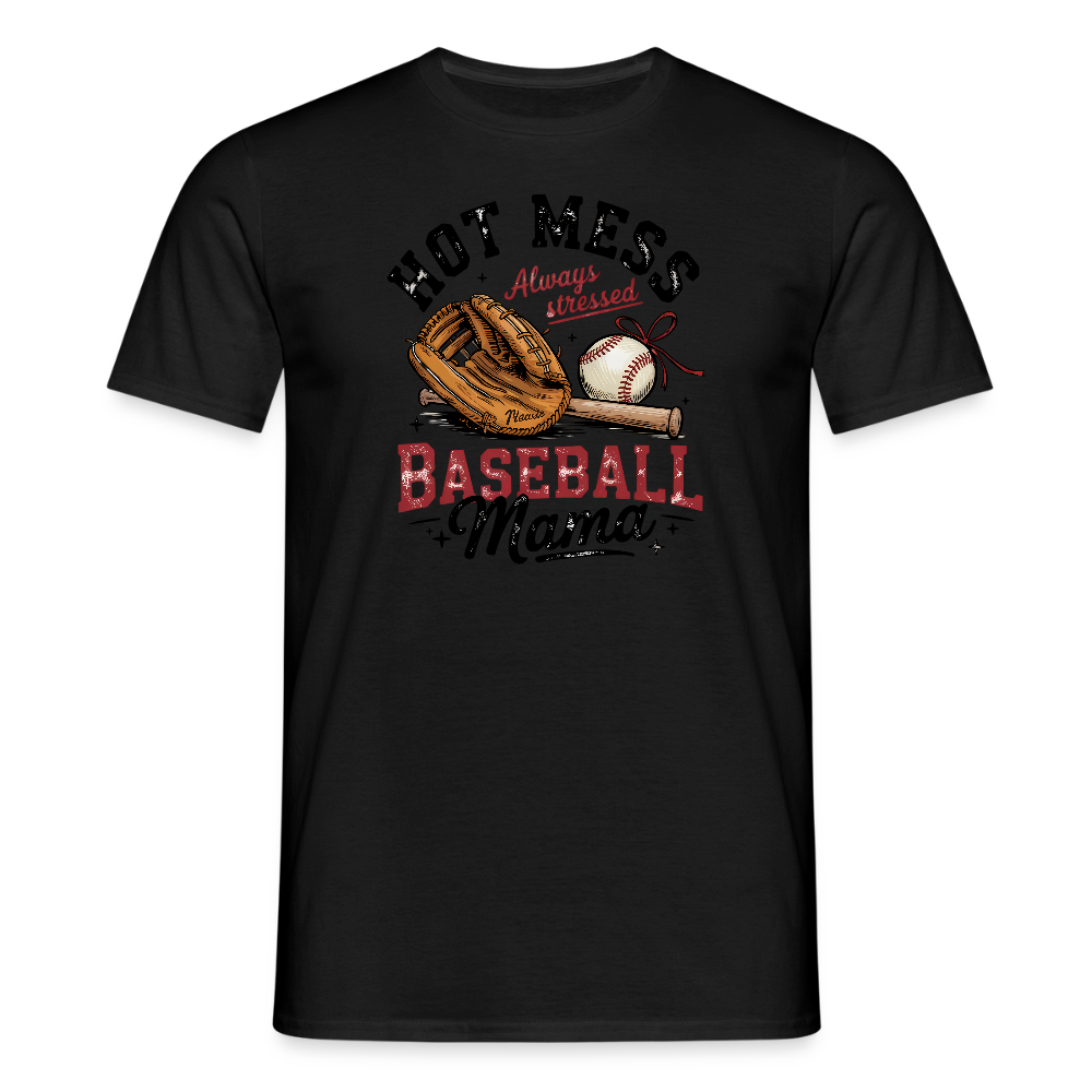 SSW2586 Baseball Mama - Schwarz