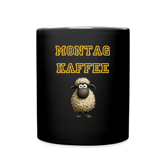 SSW2571 Montag KAFFEE Schaf - Schwarz