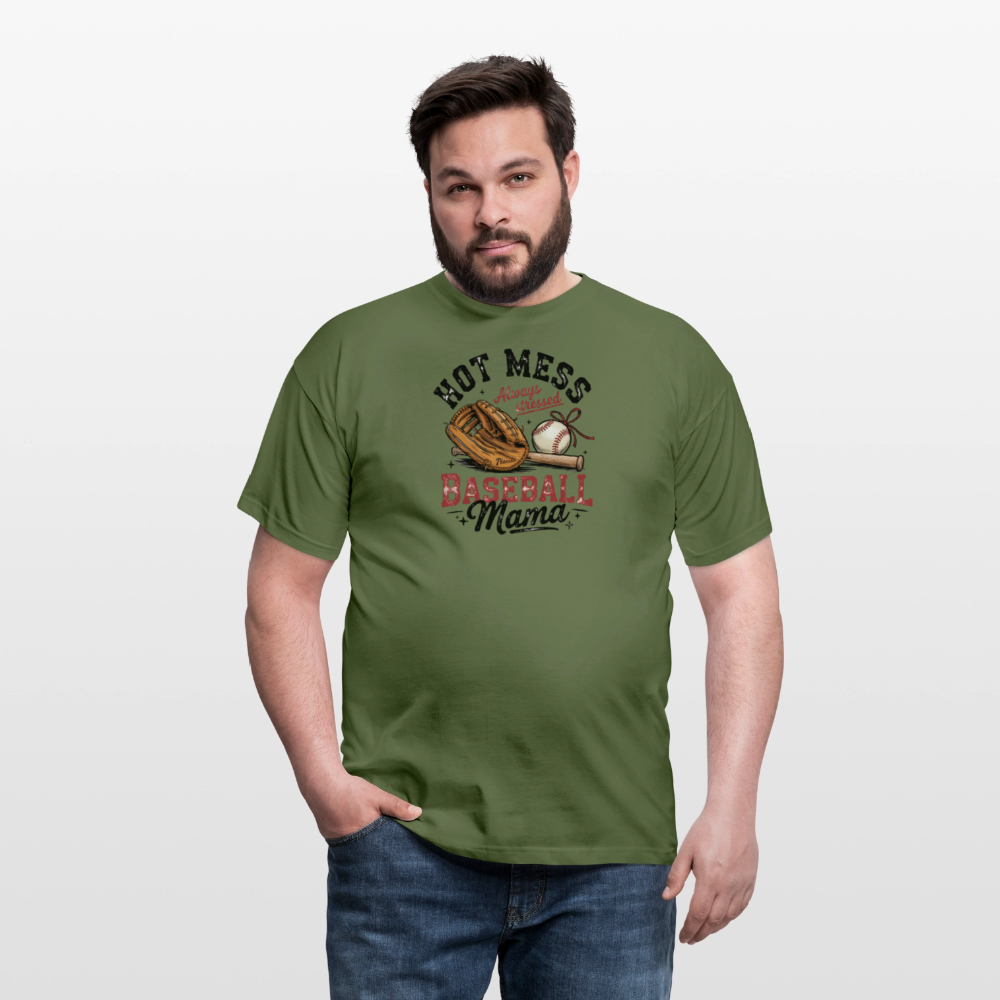 SSW2586 Baseball Mama - Militärgrün
