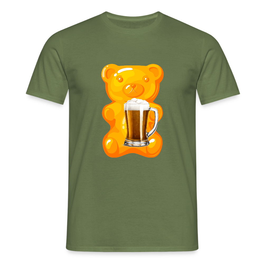 SSW2506Gummibär mit Bier - Militärgrün