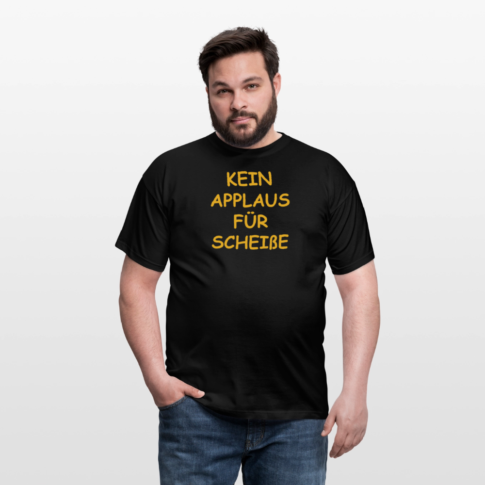SSW2513KEIN APPLAUS FÜR SCHEIßE - Schwarz
