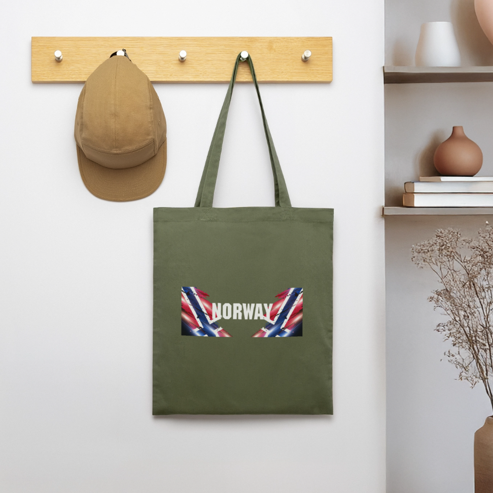 SSW2529 Stofftasche Flag of Norway - Khaki