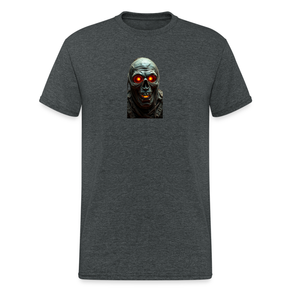 SSW2245Skull4 - Dunkelgrau meliert