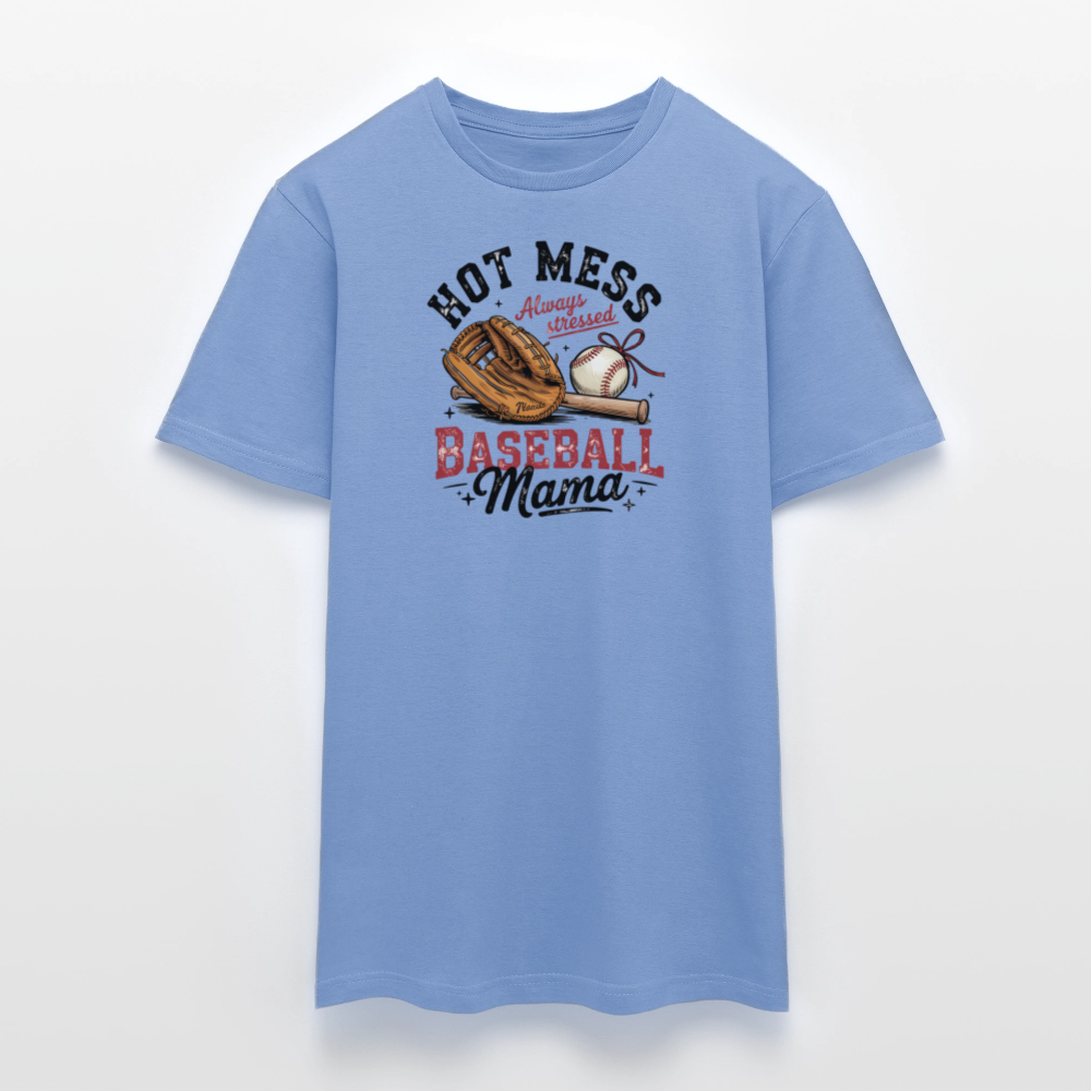 SSW2586 Baseball Mama - carolina blue