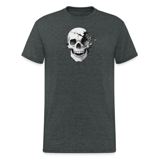 SSW2312Totenkopf2 - Dunkelgrau meliert