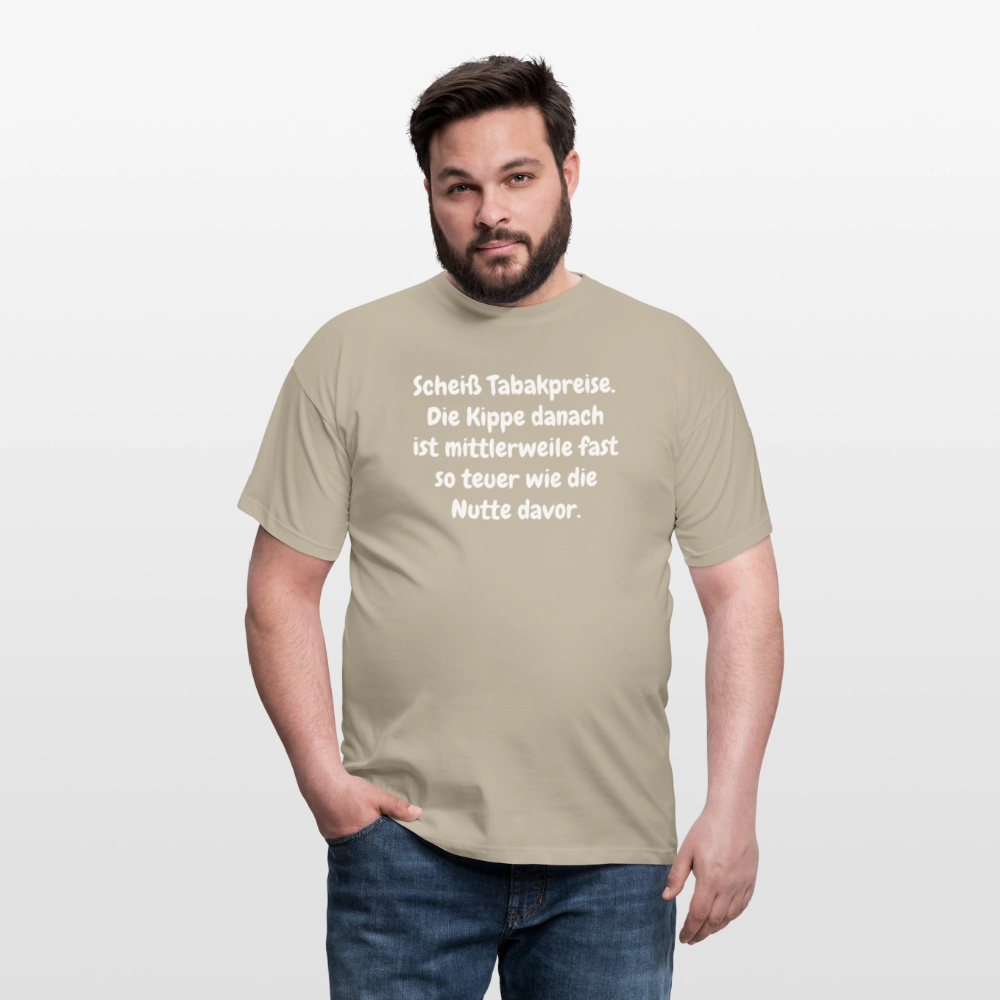 SSW237Scheiß Tabakpreise. Die Kippe danach ist mittlerweile fast so teuer wie die Nutte davor. - Sandbeige