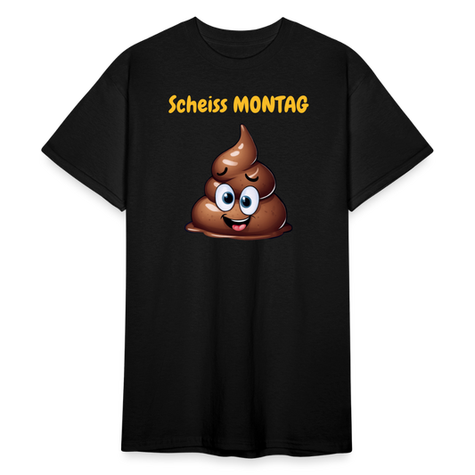 SSW2448Scheiss MONTAG - Schwarz