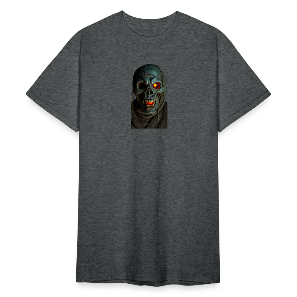 SSW2250Skull3 - Dunkelgrau meliert