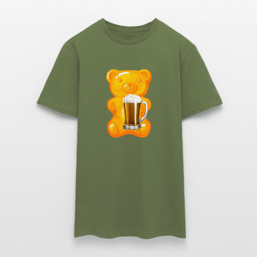 SSW2506Gummibär mit Bier - Militärgrün