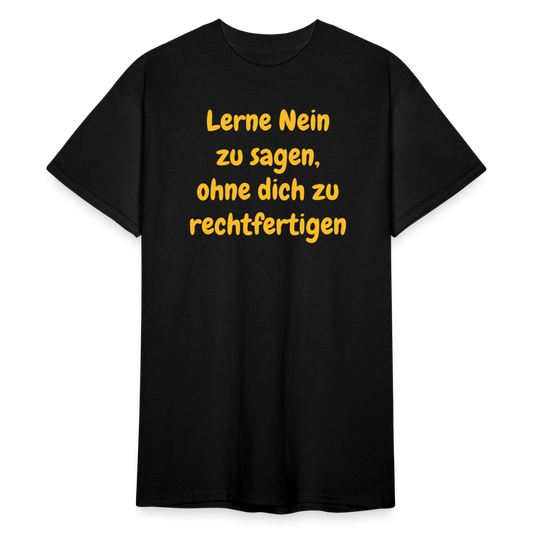 SSW2384Lerne Nein zu sagen, ohne dich zu rechtfertigen - Schwarz