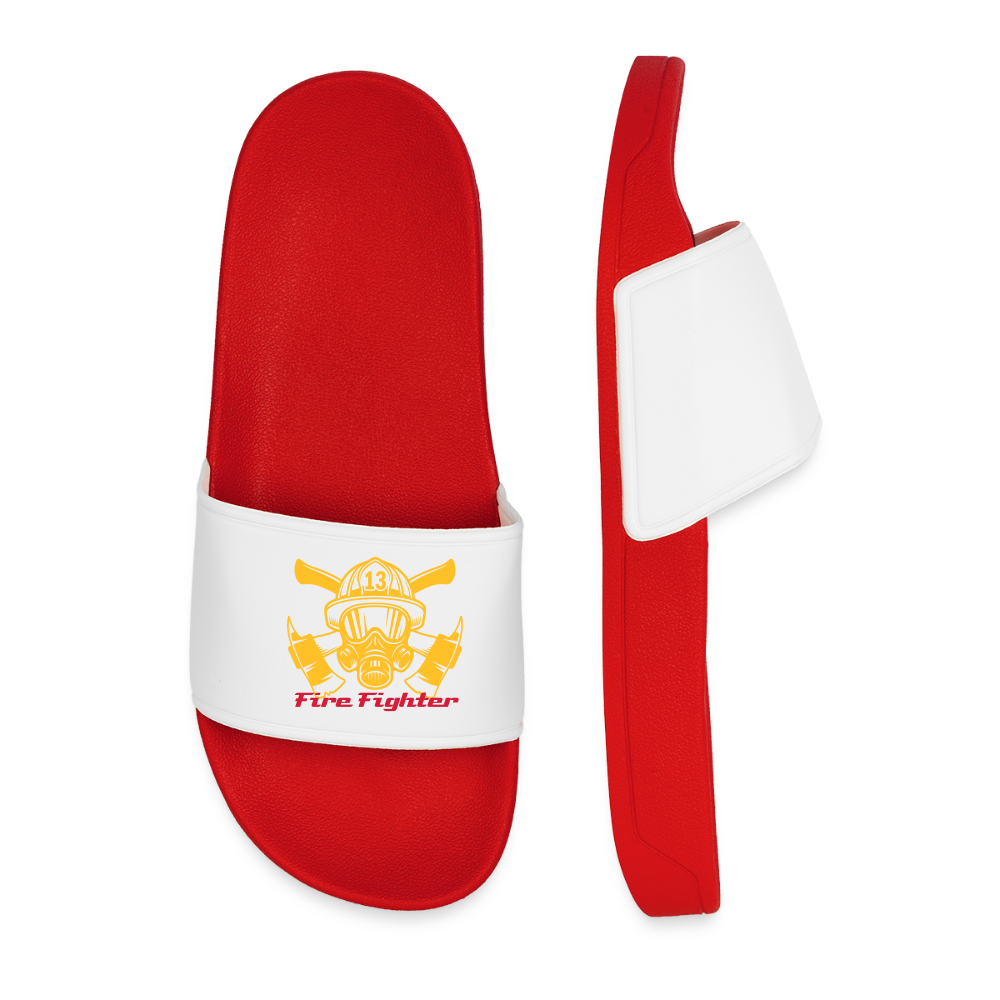 SSW2598Fire Fighter Badelatschen Männer - Rot