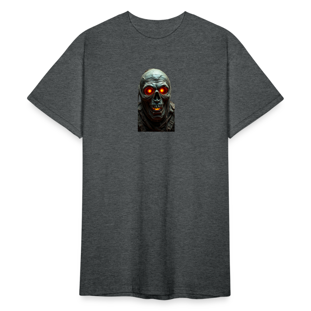 SSW2245Skull4 - Dunkelgrau meliert